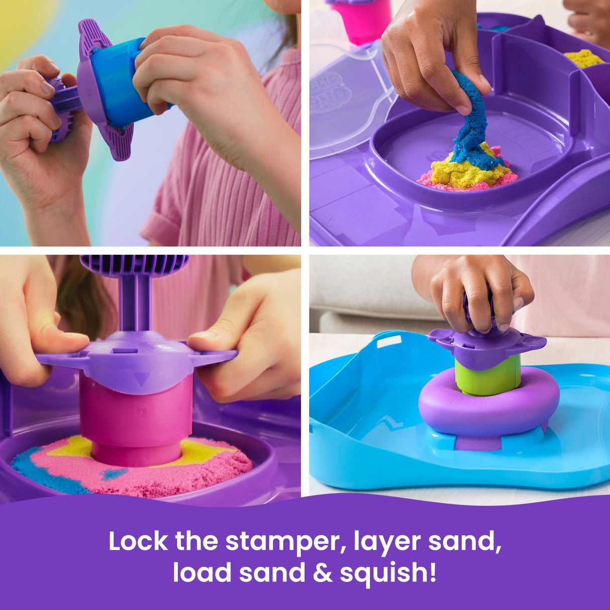 SPIN MASTER | Kinetic Sand Squish Motion - Le CirQue Conceptstore