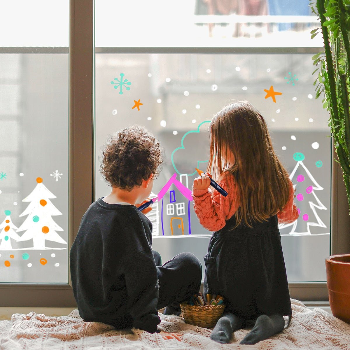 SUPER PETIT | 6 Window Markers 3+ - Le CirQue Conceptstore