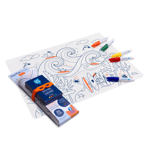 SUPER PETIT | Inkleurbare Placemat | Surf 3+ - Le CirQue Conceptstore