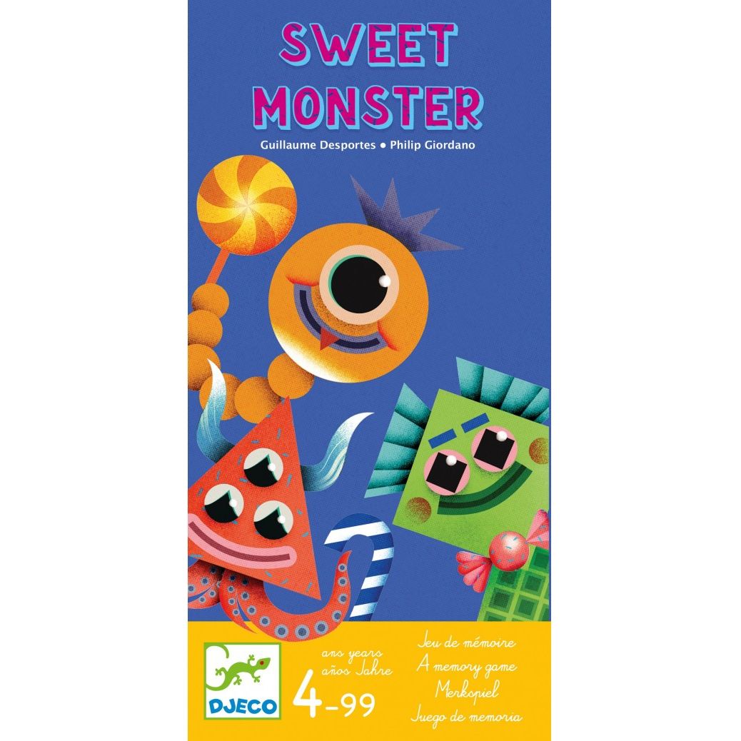 DJECO - Gezelschapsspel "Sweet Monster" 4+ - Le CirQue Kidsconceptstore 