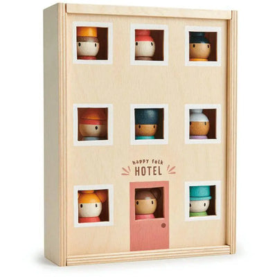 TENDER LEAF TOYS - Poppenhuis Hotel Happy Folks 3+ - Le CirQue Kidsconceptstore 