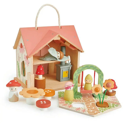 TENDER LEAF TOYS  - Poppenhuis "Rosewood Cottage" 3+ - Le CirQue Kidsconceptstore 