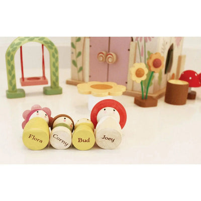 TENDER LEAF TOYS  - Poppenhuis "Rosewood Cottage" 3+ - Le CirQue Kidsconceptstore 