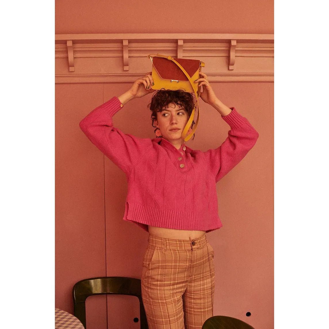 The Sticky Sis Club | Schoudertas | Madeleine Beige & Croissant Brown - Le CirQue Conceptstore