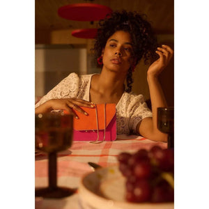 The Sticky Sis Club | Schoudertas | Positano Purple & Arancia Orange - Le CirQue Conceptstore