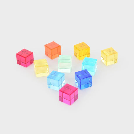 TICKIT | Edelsteenkubussen (10stuks) - Le CirQue Conceptstore