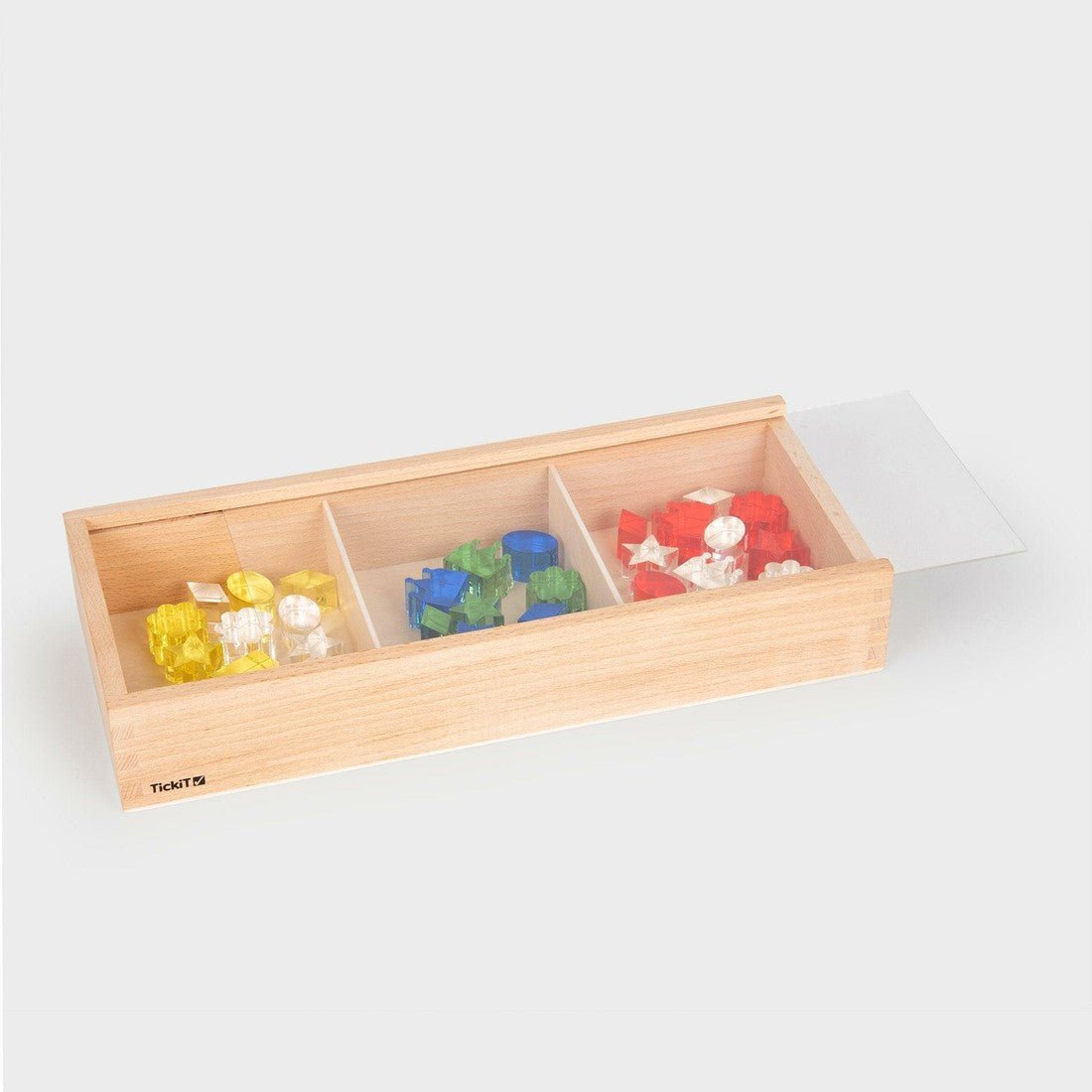 TICKIT - Houten Ontdekkingsdozen 3+ - Le CirQue Conceptstore