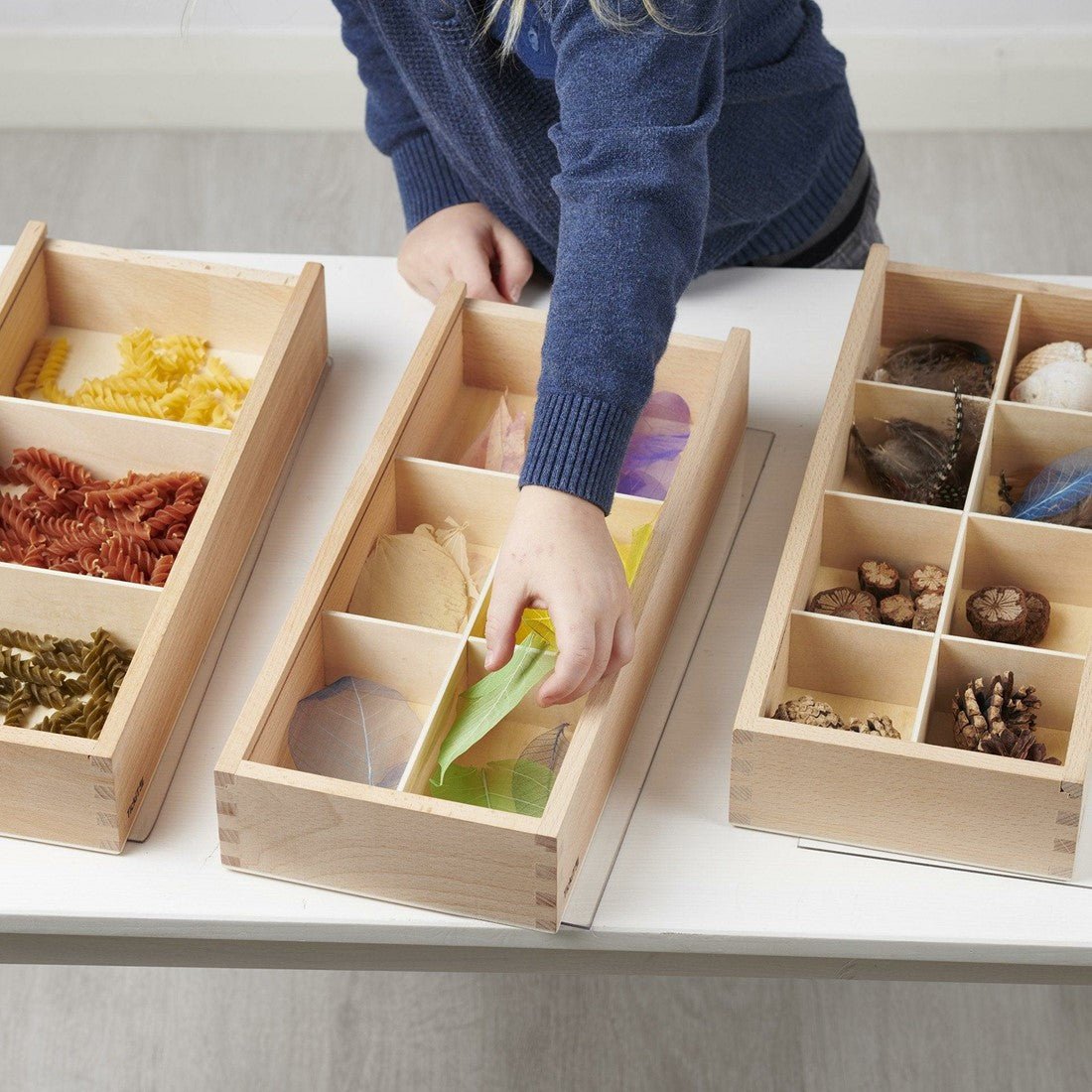 TICKIT - Houten Ontdekkingsdozen 3+ - Le CirQue Conceptstore