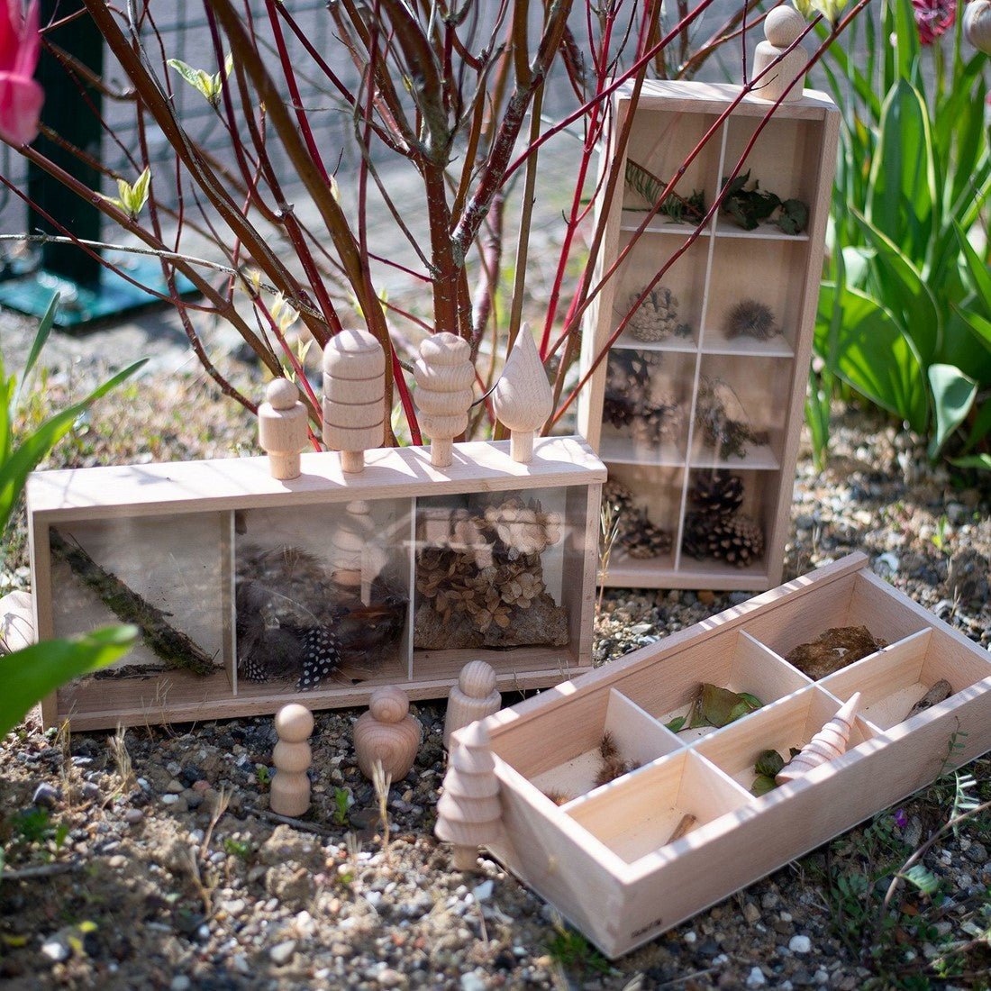 TICKIT - Houten Ontdekkingsdozen 3+ - Le CirQue Conceptstore