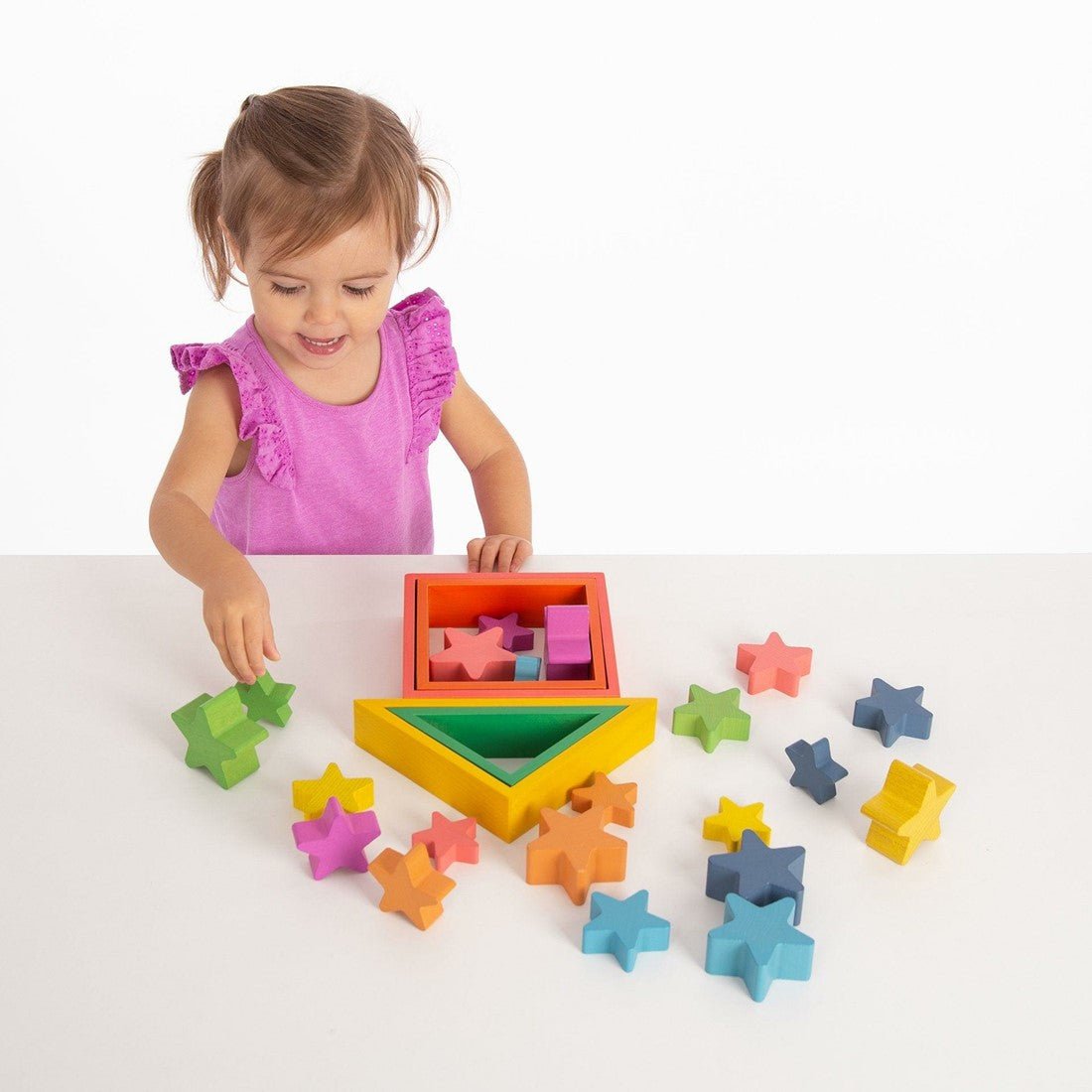 TICKIT | Houten Regenboog | Sterren - Le CirQue Conceptstore
