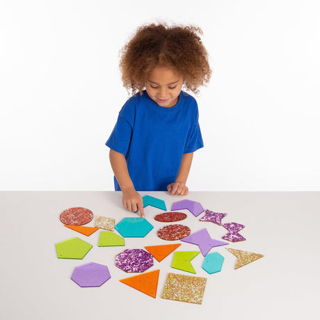 TICKIT | Regenboog Glitter Vormen - Le CirQue Conceptstore