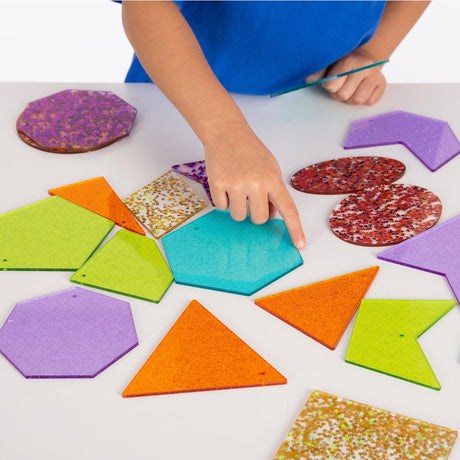 TICKIT | Regenboog Glitter Vormen - Le CirQue Conceptstore