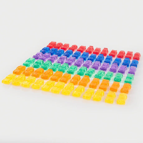 TICKIT | Transparant Sorteer Auto (72stuks) - Le CirQue Conceptstore