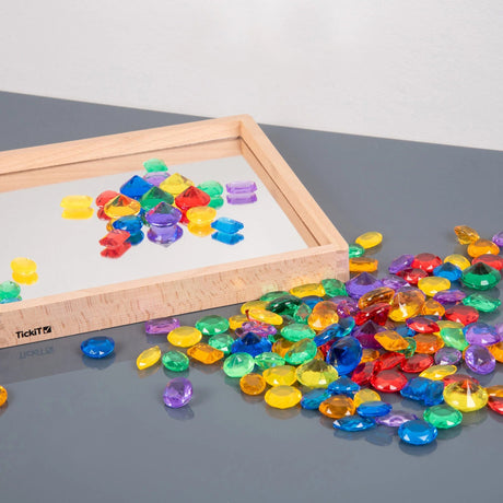 TICKIT | Transparant Sorteer Diamanten (144stuks) - Le CirQue Conceptstore