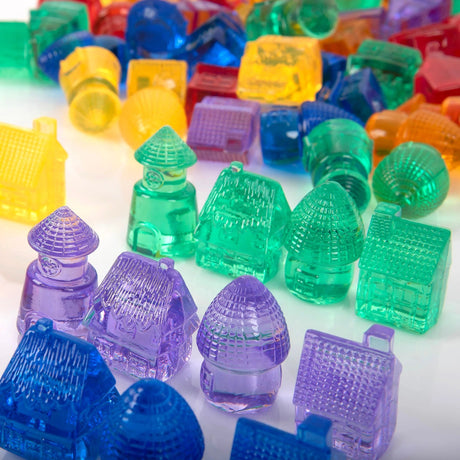 TICKIT | Transparant Sorteer Huis (72stuks) - Le CirQue Conceptstore