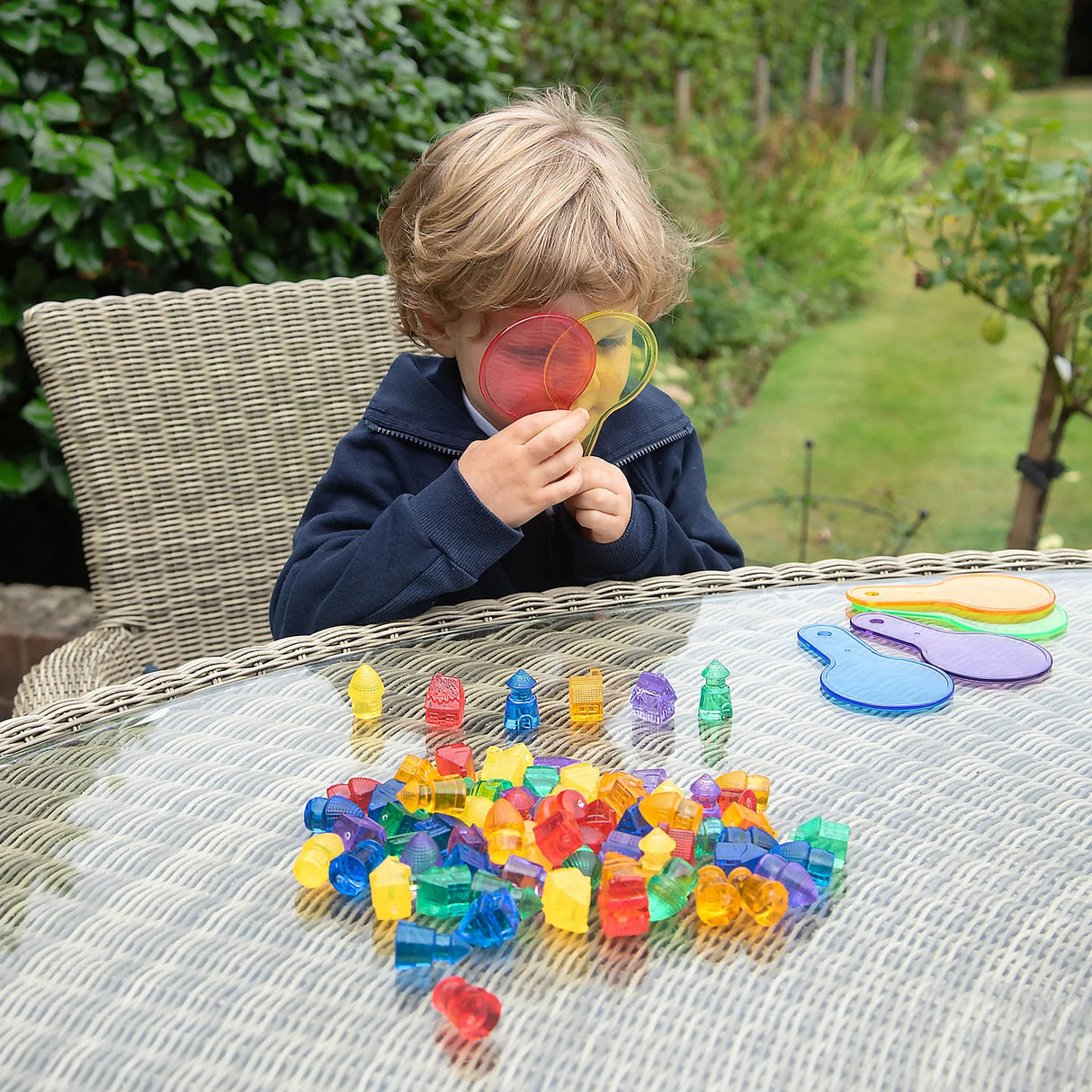 TICKIT | Transparant Sorteer Huis (72stuks) - Le CirQue Conceptstore