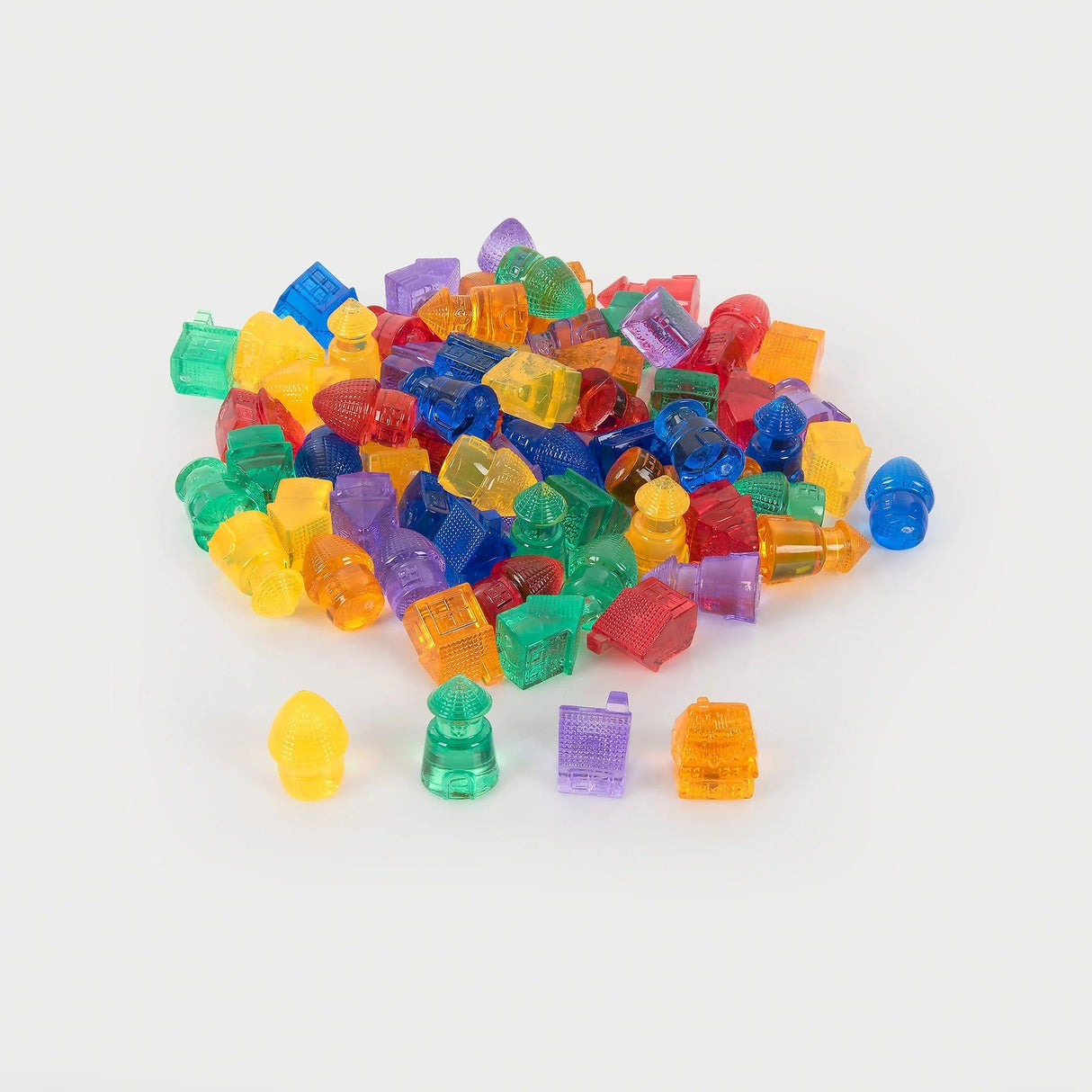TICKIT | Transparant Sorteer Huis (72stuks) - Le CirQue Conceptstore