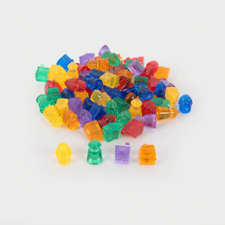 TICKIT | Transparant Sorteer Huis (72stuks) - Le CirQue Conceptstore