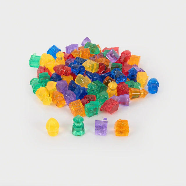 TICKIT | Transparant Sorteer Huis (72stuks) - Le CirQue Conceptstore