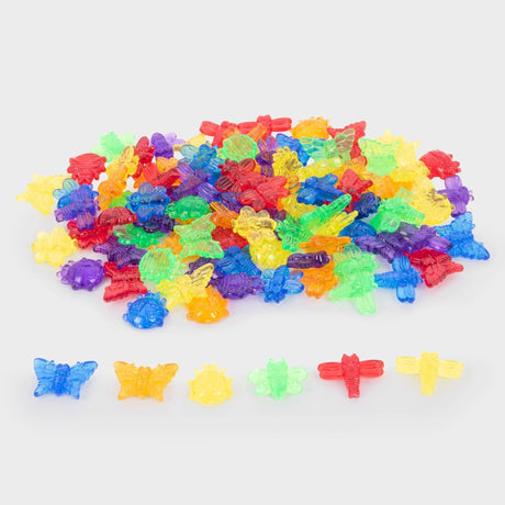 TICKIT | Transparant Sorteer Insecten (96stuks) - Le CirQue Conceptstore