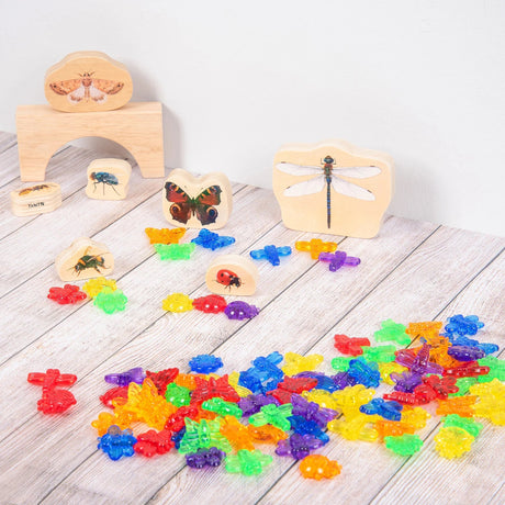 TICKIT | Transparant Sorteer Insecten (96stuks) - Le CirQue Conceptstore
