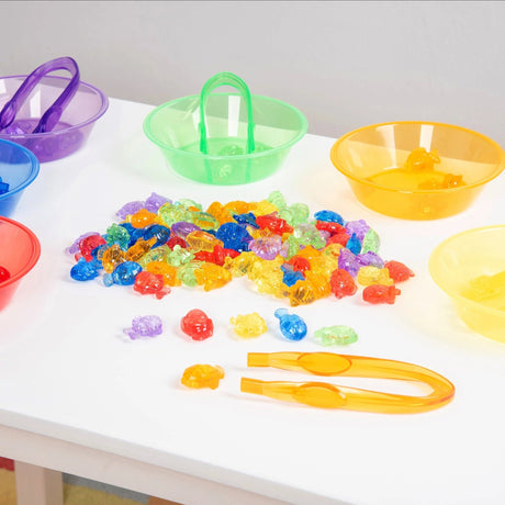 TICKIT | Transparant Sorteer Vissen (120stuks) - Le CirQue Conceptstore