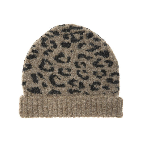 TOCOTO VINTAGE - Animal Print Knitted Hat (One Size +4) - Le CirQue Conceptstore
