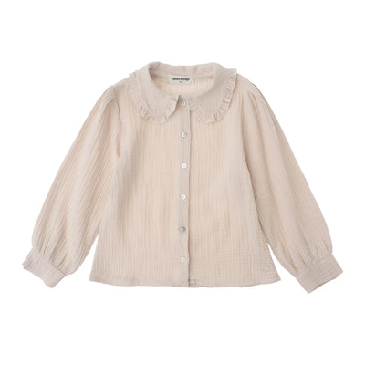 TOCOTO VINTAGE - Blouse - Off White Babydoll Double Fabric - Le CirQue Kidsconceptstore 