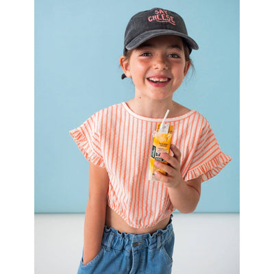 TOCOTO VINTAGE - Striped Blouse Yellow - Le CirQue Kidsconceptstore 