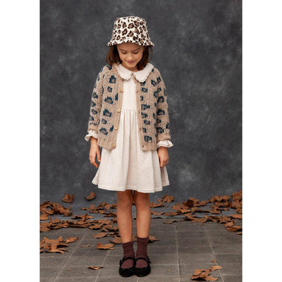 TOCOTO VINTAGE - Dress - Offwhite with lace - Le CirQue Kidsconceptstore 