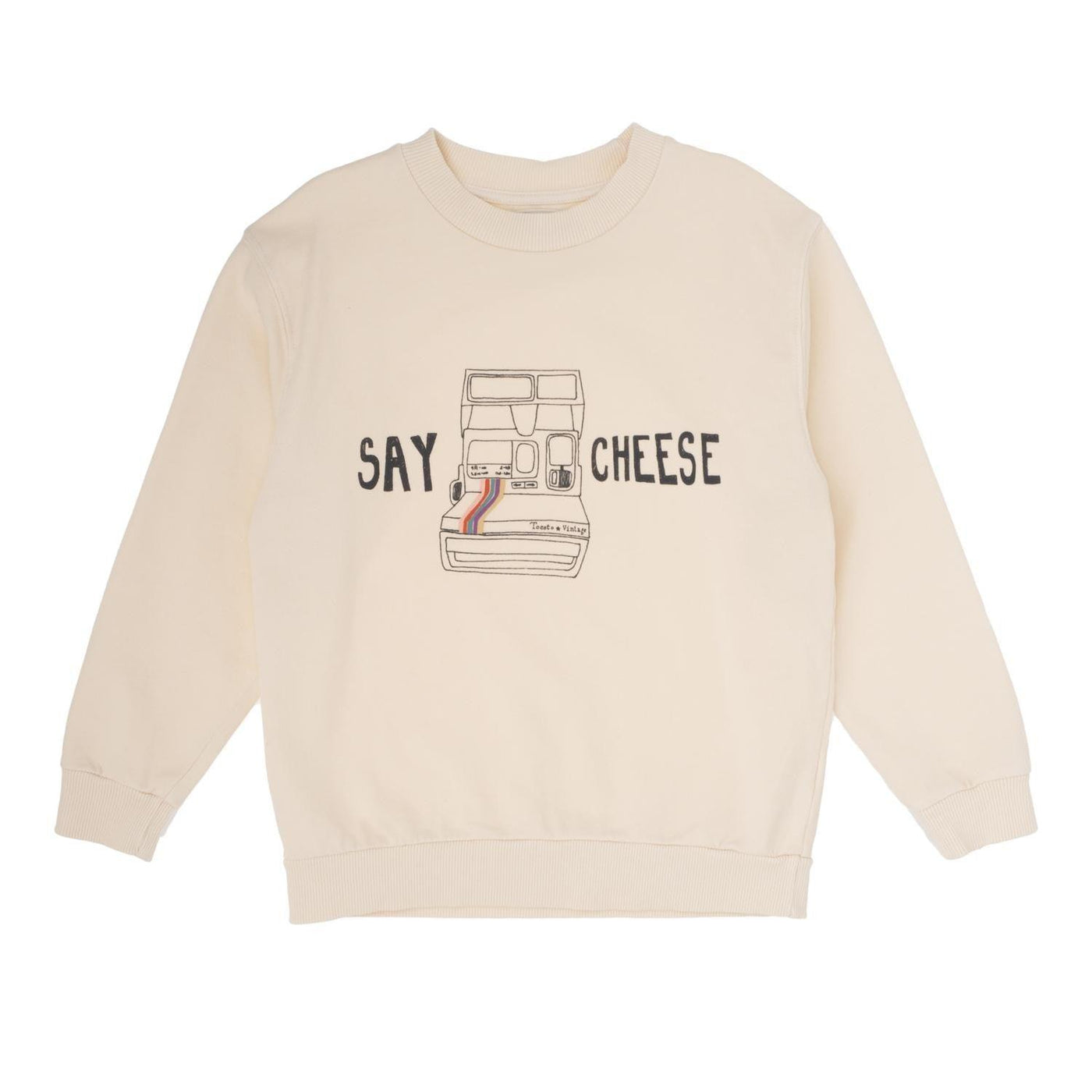 TOCOTO VINTAGE - Knit Sweater Beige - Le CirQue Kidsconceptstore 