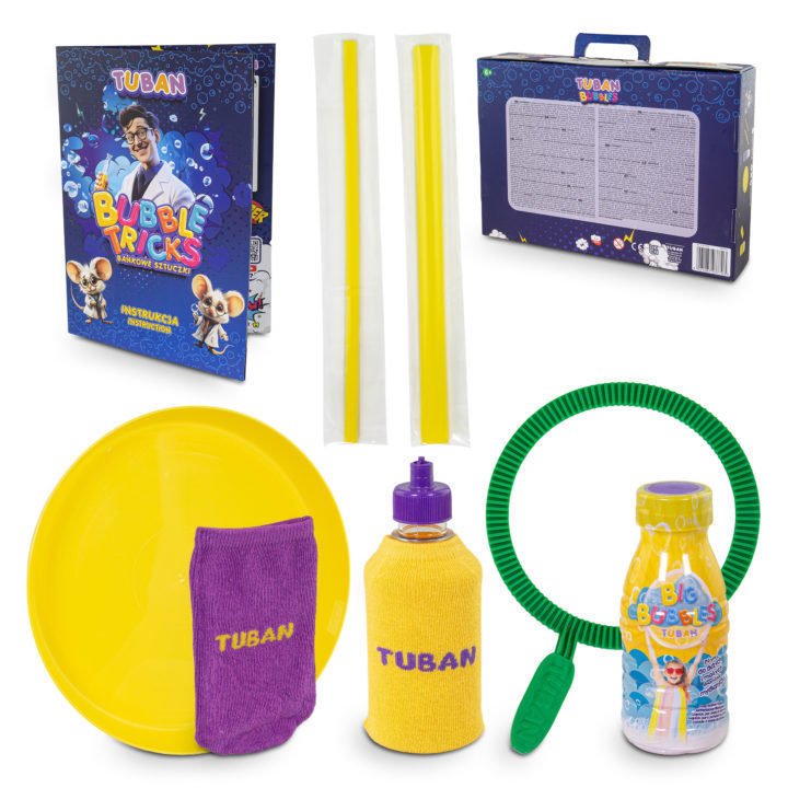 TUBAN | 10x Bubble Tricks Set - Le CirQue Conceptstore