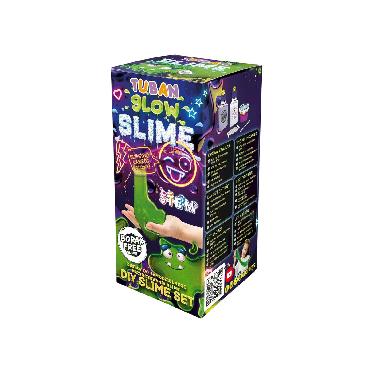 TUBAN | Maak Je Eigen Slijm | Glow In The Dark - Le CirQue Conceptstore