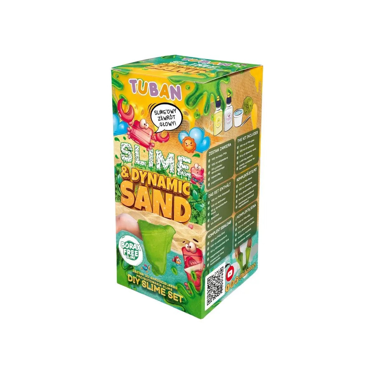 TUBAN | Maak Je Eigen Slijm | Slime & Dynamic Sand - Le CirQue Conceptstore