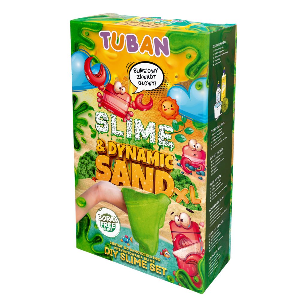 TUBAN | Maak Je Eigen Slijm | Slime & Dynamic Sand XL - Le CirQue Conceptstore