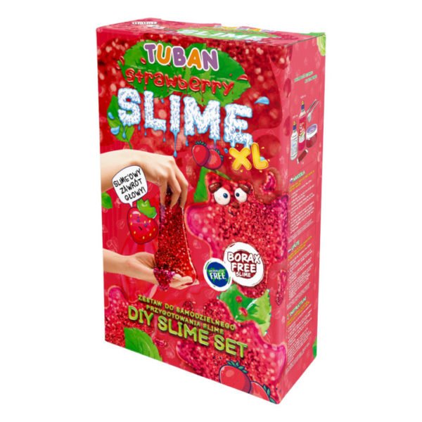 TUBAN | Maak Je Eigen Slijm | Strawberry XL - Le CirQue Conceptstore