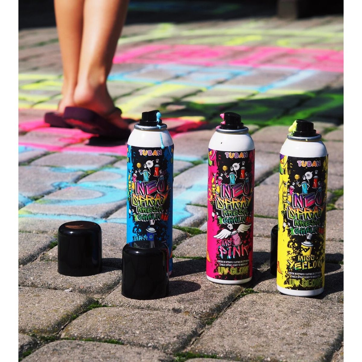 TUBAN | Neon Chalk Spray (150ml) - Le CirQue Conceptstore