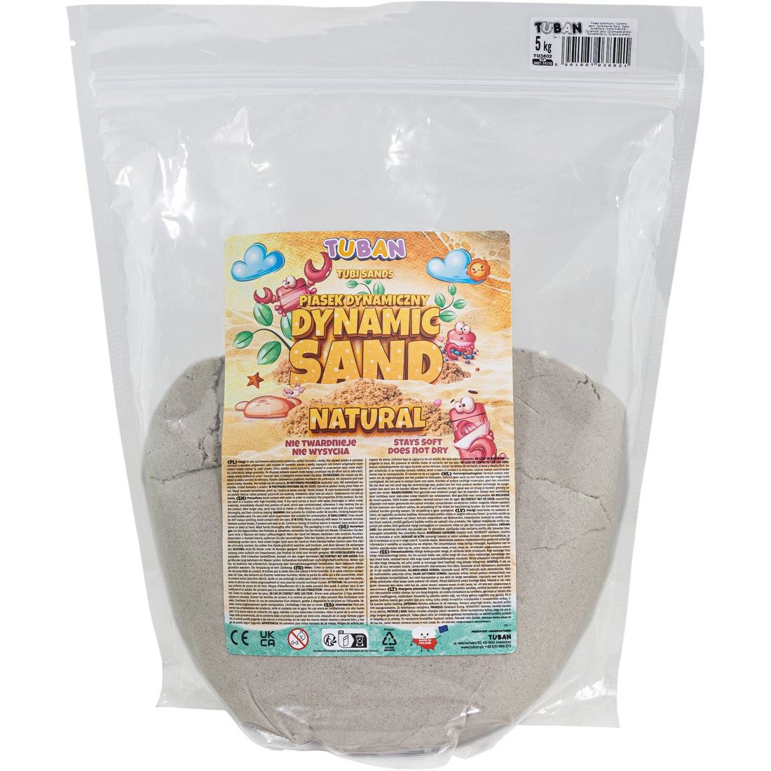 TUBAN | Sensorisch | Dynamic Kinetic Sand | (1kg/2,5kg/5kg) - Le CirQue Conceptstore