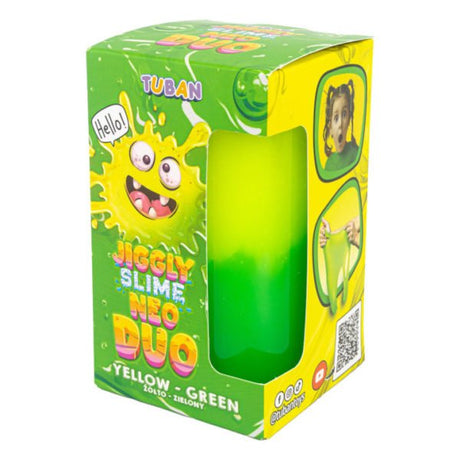 TUBAN | Slijm | Jiggly Slime Neon Yellow & Green - Le CirQue Conceptstore