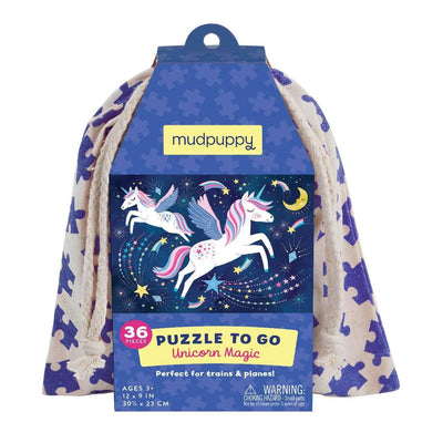 MUDPUPPY - Puzzel to Go "Unicorn Magic" 3+ - Le CirQue Kidsconceptstore 