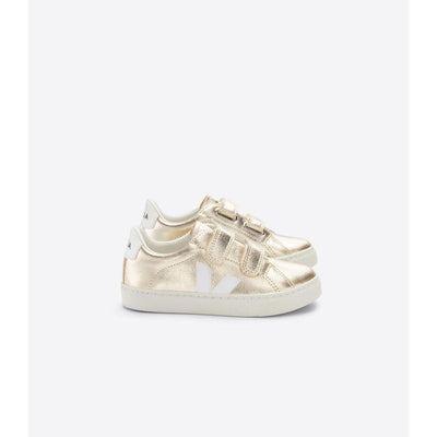 VEJA - Esplar Leather Platine White - Le CirQue Kidsconceptstore 