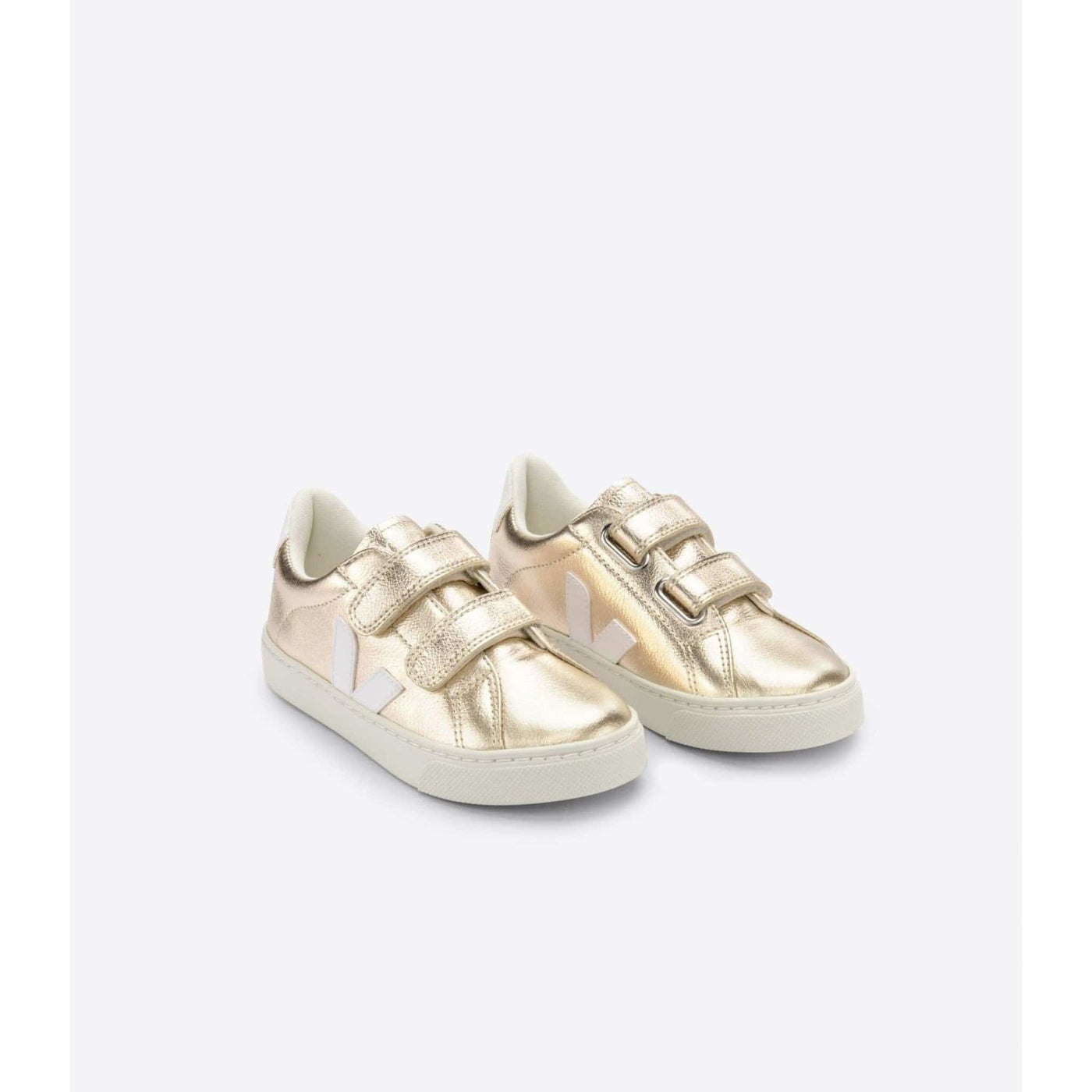 VEJA - Esplar Leather Platine White - Le CirQue Kidsconceptstore 