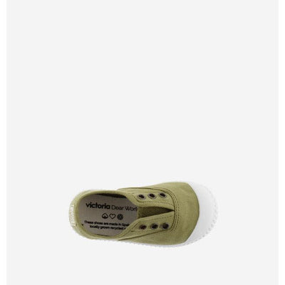 VICTORIA - Canvas Kids Elastico Oliva - Le CirQue Kidsconceptstore 