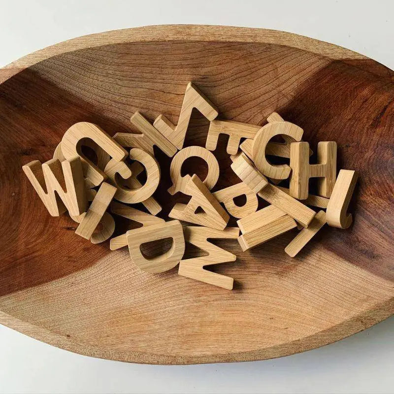 WEE GALLERY -  Bamboo Alphabet 3+ - Le CirQue Kidsconceptstore 