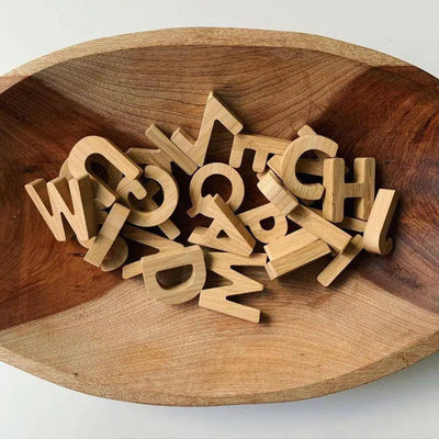 WEE GALLERY -  Bamboo Alphabet 3+ - Le CirQue Kidsconceptstore 