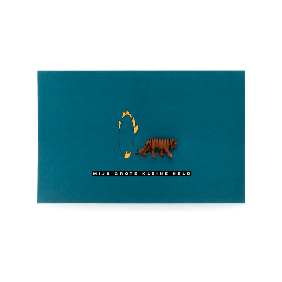 LUCKIES - Postkaart & Geluksbrenger "Mijn grote kleine Held" - Le CirQue Kidsconceptstore 