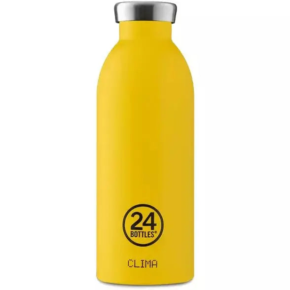 24°BOTTLES - Thermo Clima Bottle Taxi Yellow (500ml) - Le CirQue Kidsconceptstore