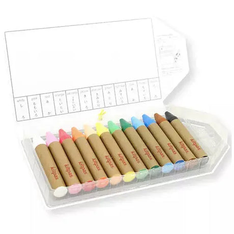KITPAS - (Raam)Krijtjes - Large 12 kleuren - LE CIRQUE 