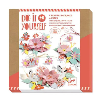 DJECO - DIY Bloemenkrans Pink 6+ - LE CIRQUE 