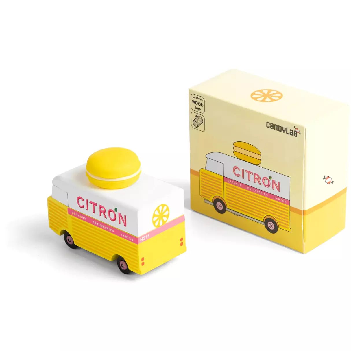 CANDYLAB - Citron Macaron Van - Le CirQue Kidsconceptstore